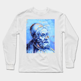 Al Tabari Portrait | Al Tabari Artwork | Al Tabari Painting 14 Long Sleeve T-Shirt